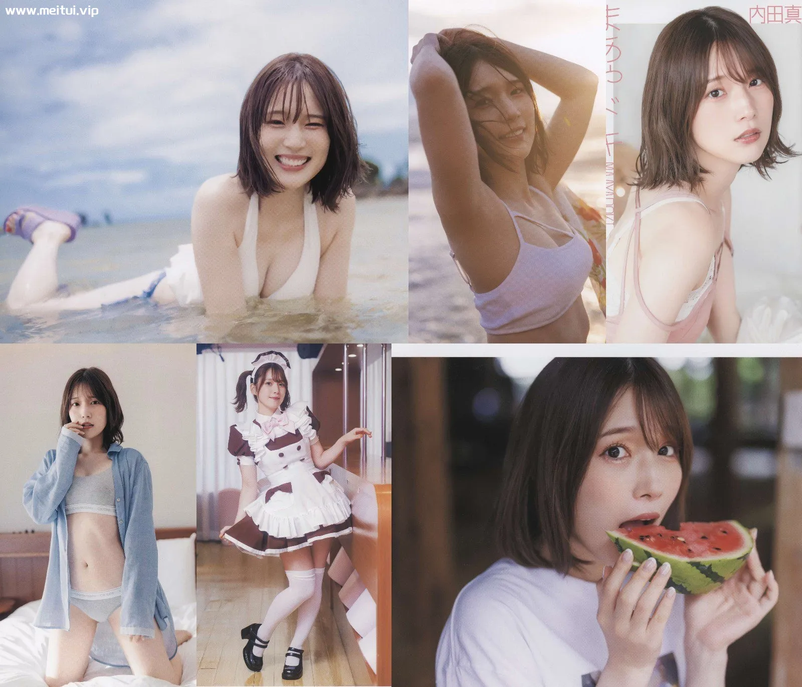 声优 内田真礼1st写真集 摄影集「まあやドキ」-美腿之家