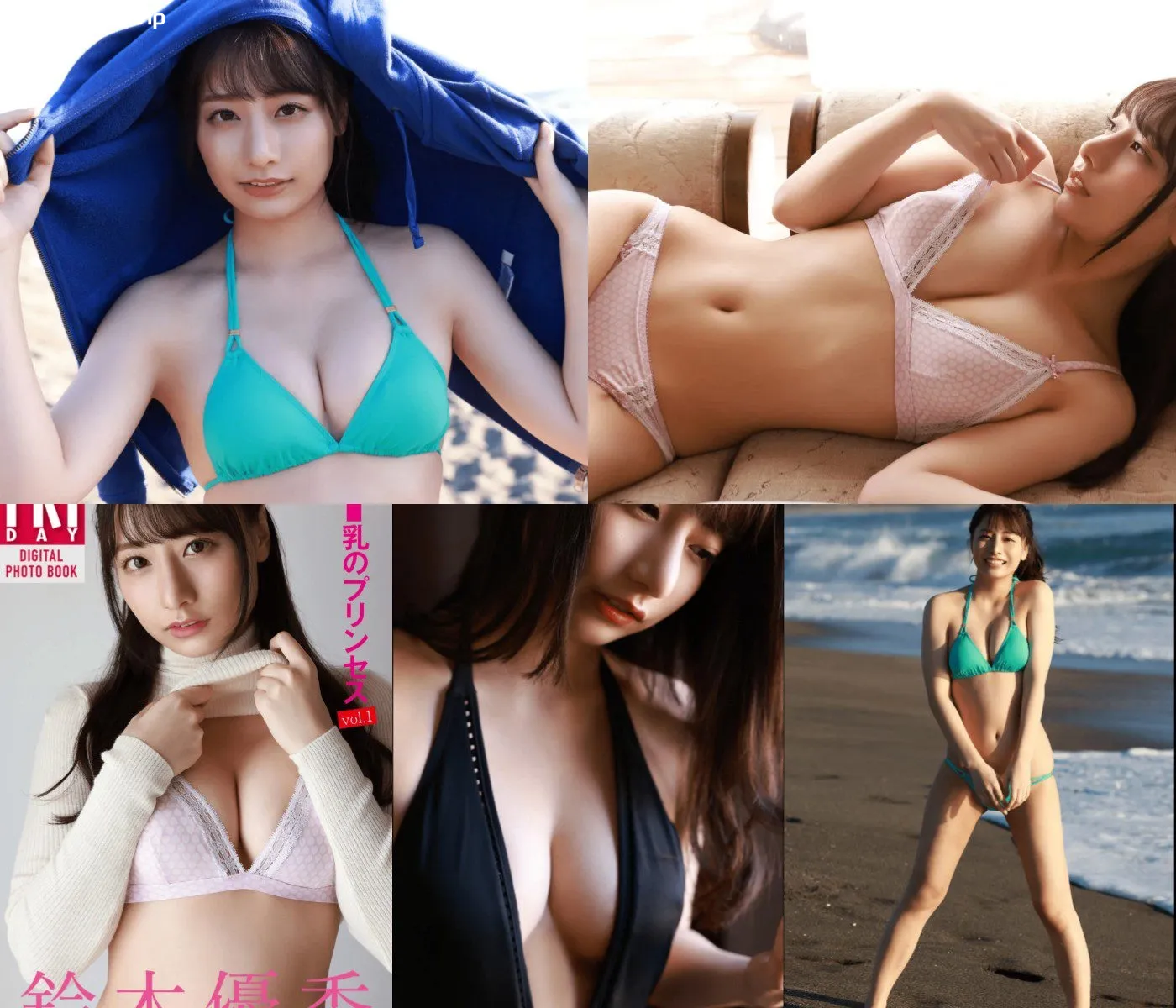 铃木优香写真集「Ｆ乳のプリンセス vol.1」鈴木優香-美腿之家