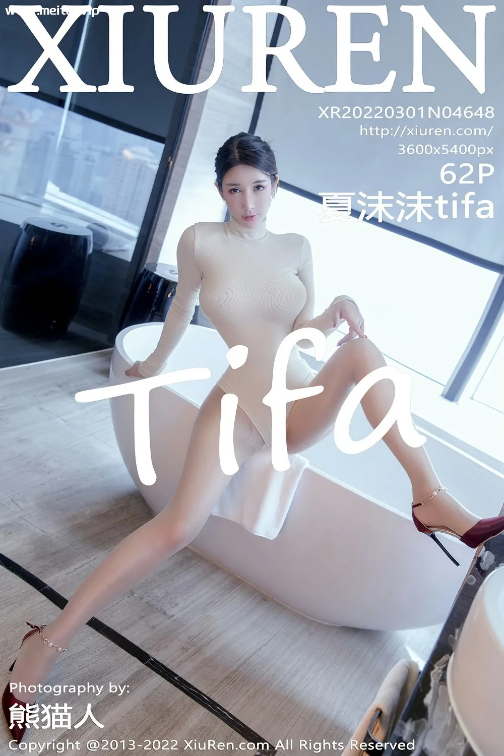 [XiuRen秀人网] 2022.03.01 No.4648 夏沫沫tifa 新晋秀人性感写真 E罩杯大灯[62+1P]-美腿之家
