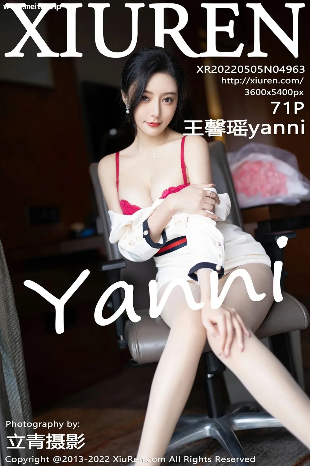 [XiuRen秀人网] 2022.05.05 No.4963 王馨瑶yanni 红色内衣 性感写真 [71+1P]-美腿之家