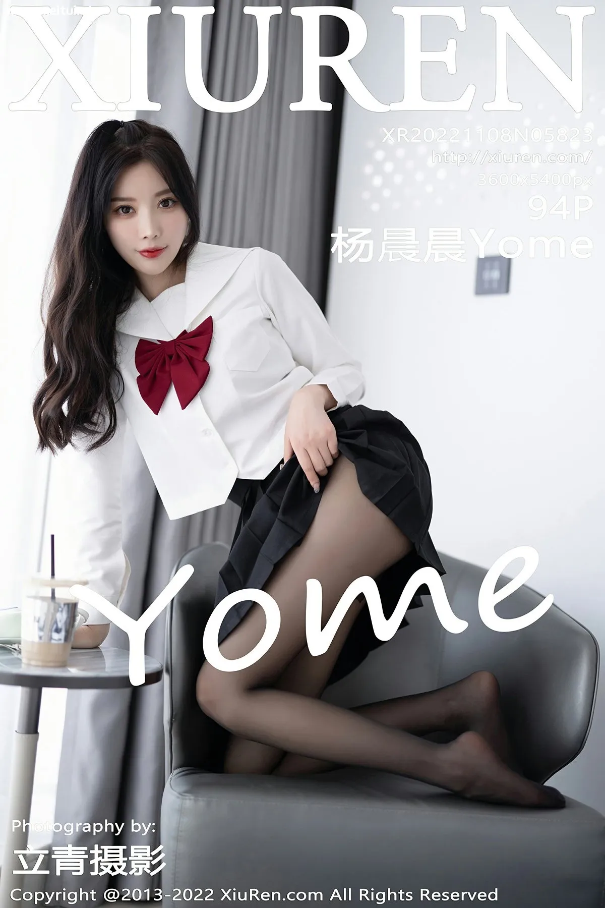 [XiuRen秀人网] 2022.11.08 No.5823 杨晨晨Yome 性感黑色内衣 私房写真 [94+1P]-美腿之家
