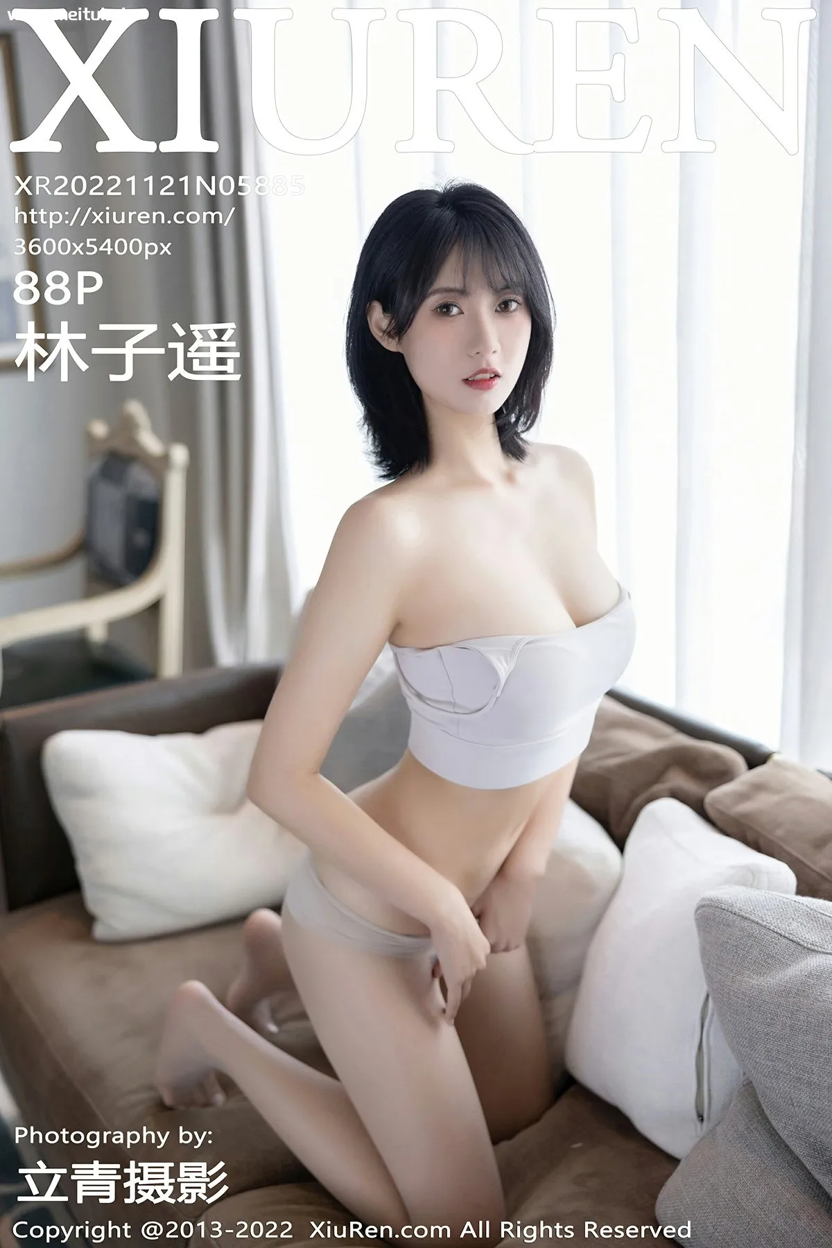 [XiuRen秀人网] 2022.11.21 No.5885 林子遥 浅色瑜伽服 性感写真 [88+1P]-美腿之家