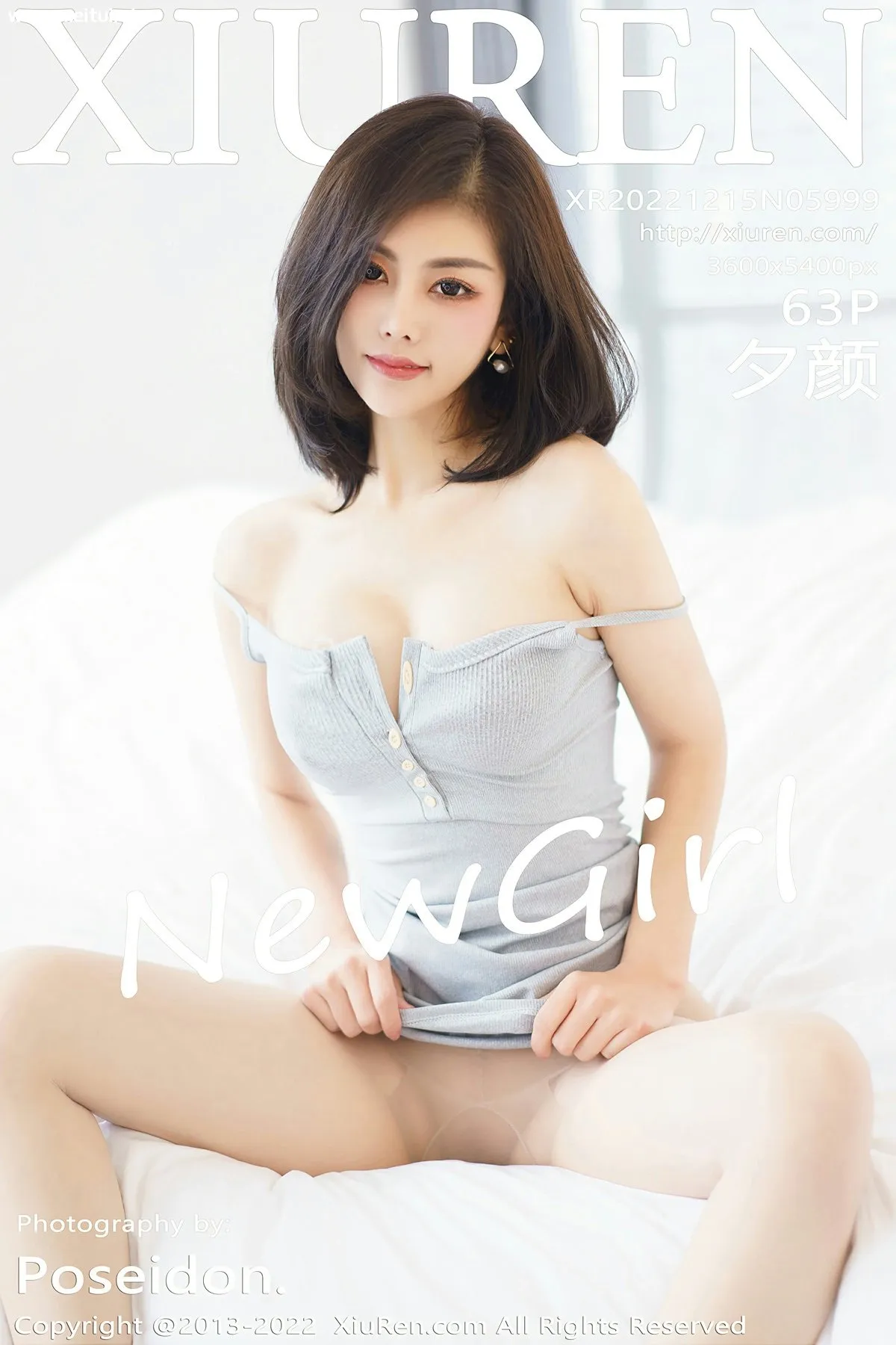 [XiuRen秀人网] 2022.12.15 No.5999 夕颜 性感诱人原色丝袜 新人首套写真 [63+1P]-美腿之家