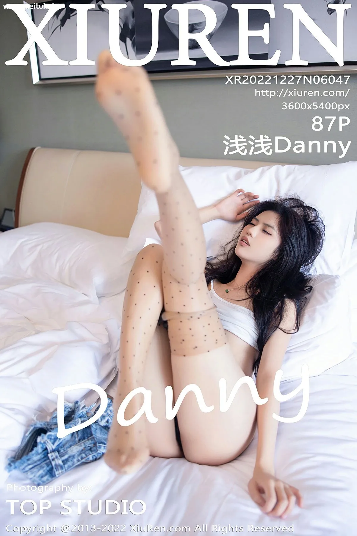 [XiuRen秀人网] 2022.12.27 No.6047 浅浅Danny 第二套写真 性感牛仔短裤 [87+1P]-美腿之家