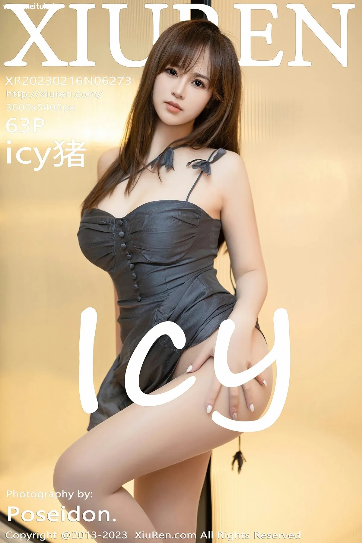 [XiuRen秀人网] 2023.02.16 No.6273 icy猪 魔鬼身材 原色丝袜 性感写真 [63+1P]-美腿之家