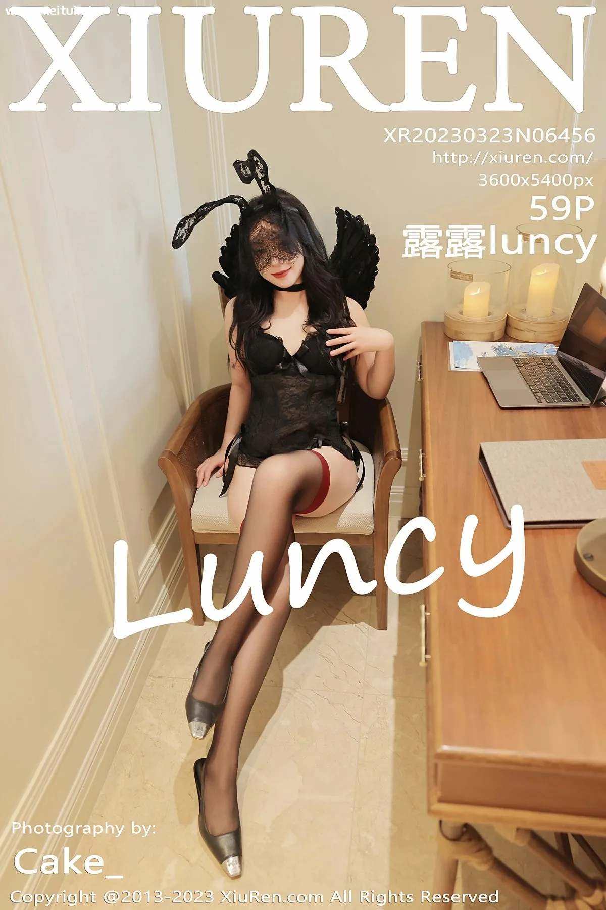[XiuRen秀人网] 2023.03.23 No.6456 露露luncy 性感魅惑黑丝 万宁旅拍写真 [59+1P]-美腿之家