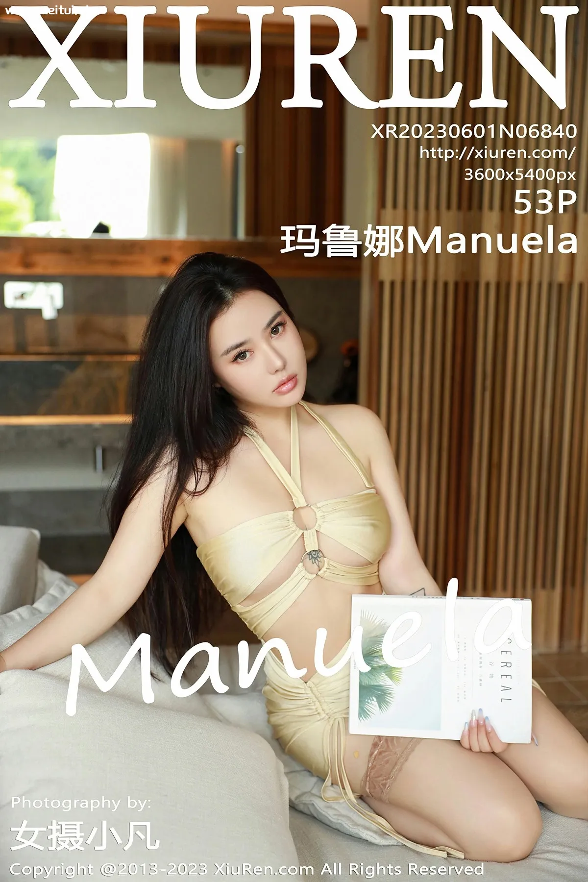 [XiuRen秀人网] 2023.06.01 No.6840 玛鲁娜Manuela 性感浑圆美臀 深圳旅拍写真 [53+1P]-美腿之家