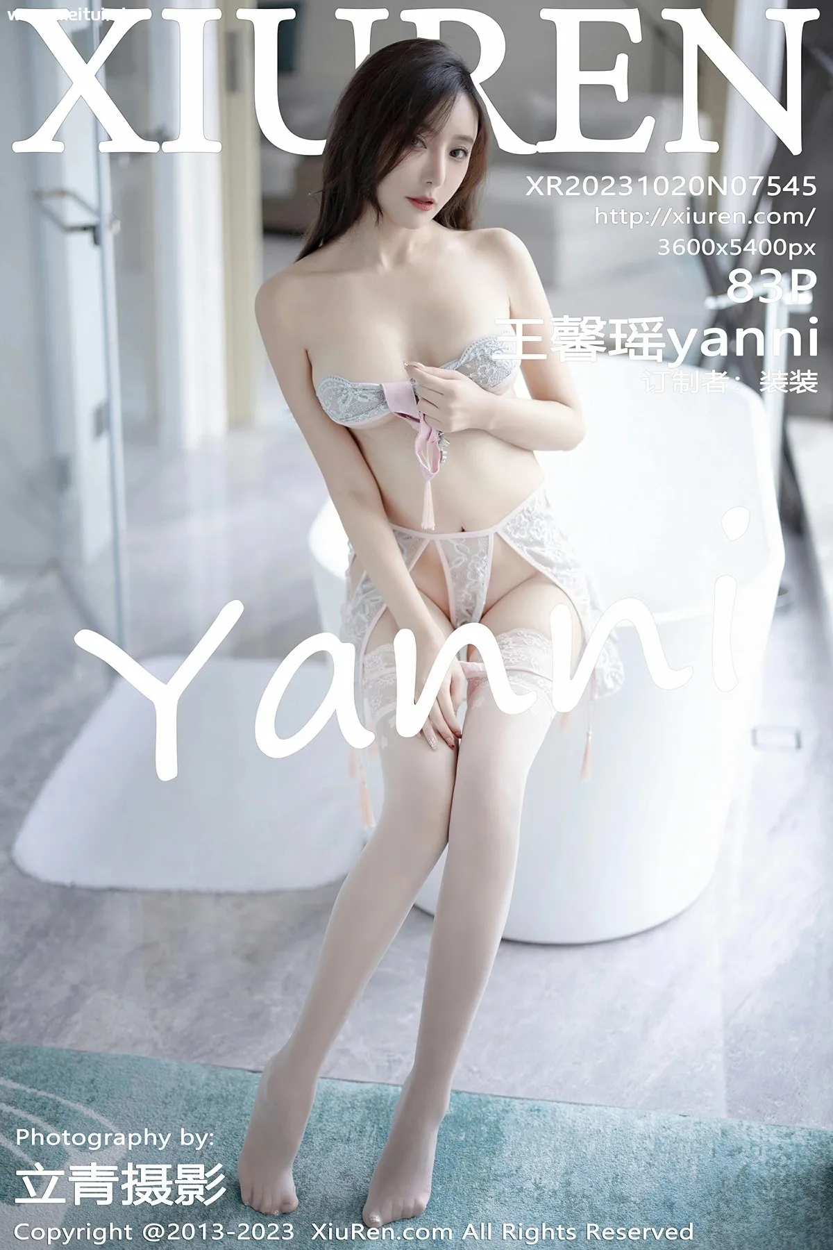 [XiuRen秀人网] 2023.10.20 No.7545 王馨瑶yanni 性感蕾丝内衣丝袜安吉旅拍写真 [83P]-美腿之家