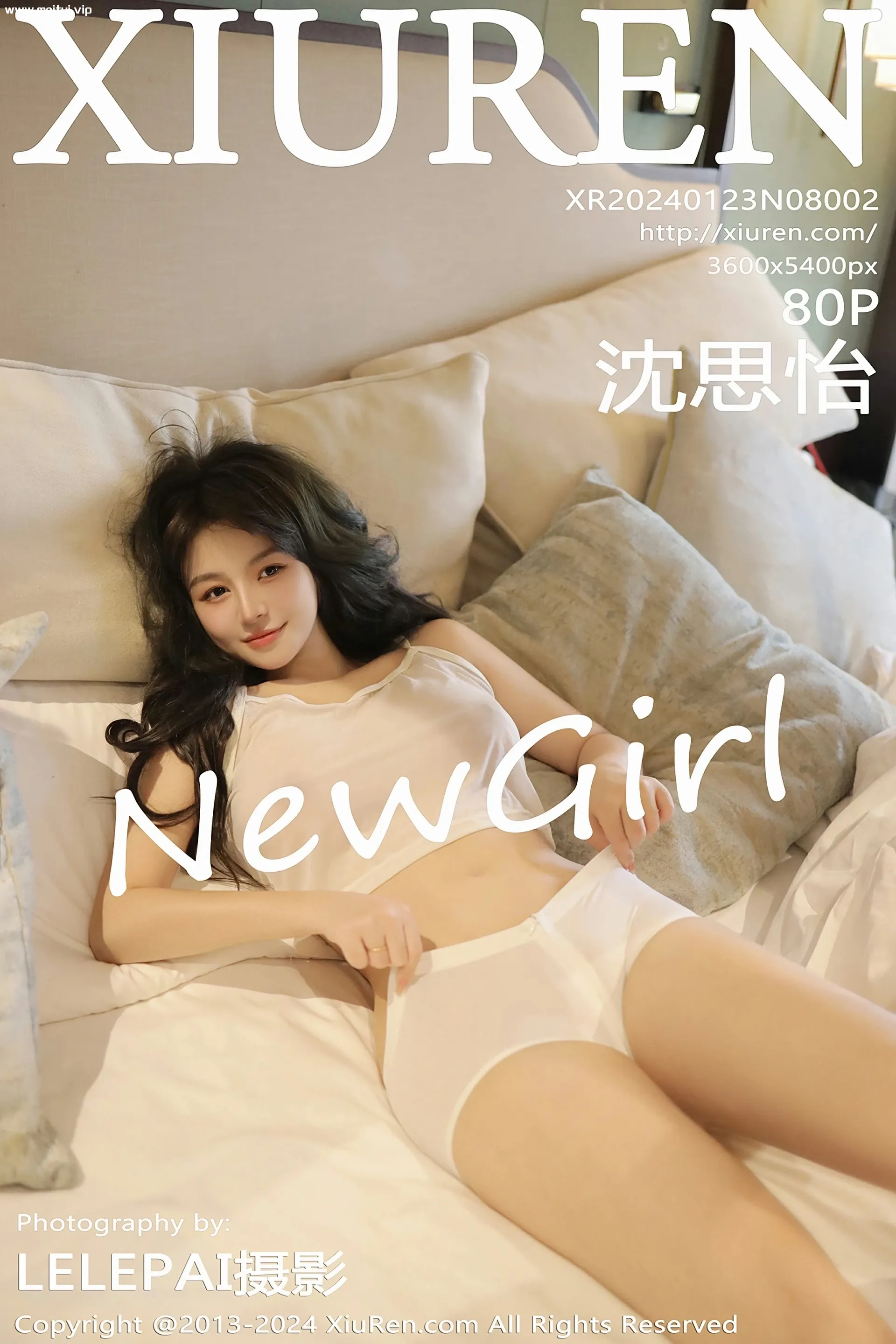 [XiuRen秀人网] 2024.01.23 No.8002 沈思怡 新人首套写真 白色短裙 性感短裤 [80+1P]-美腿之家