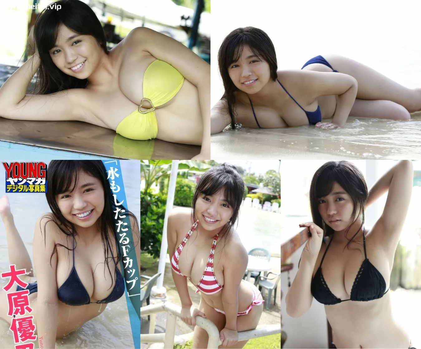 大原优乃写真集「水もしたたるFカップ」大原優乃 83P-美腿之家