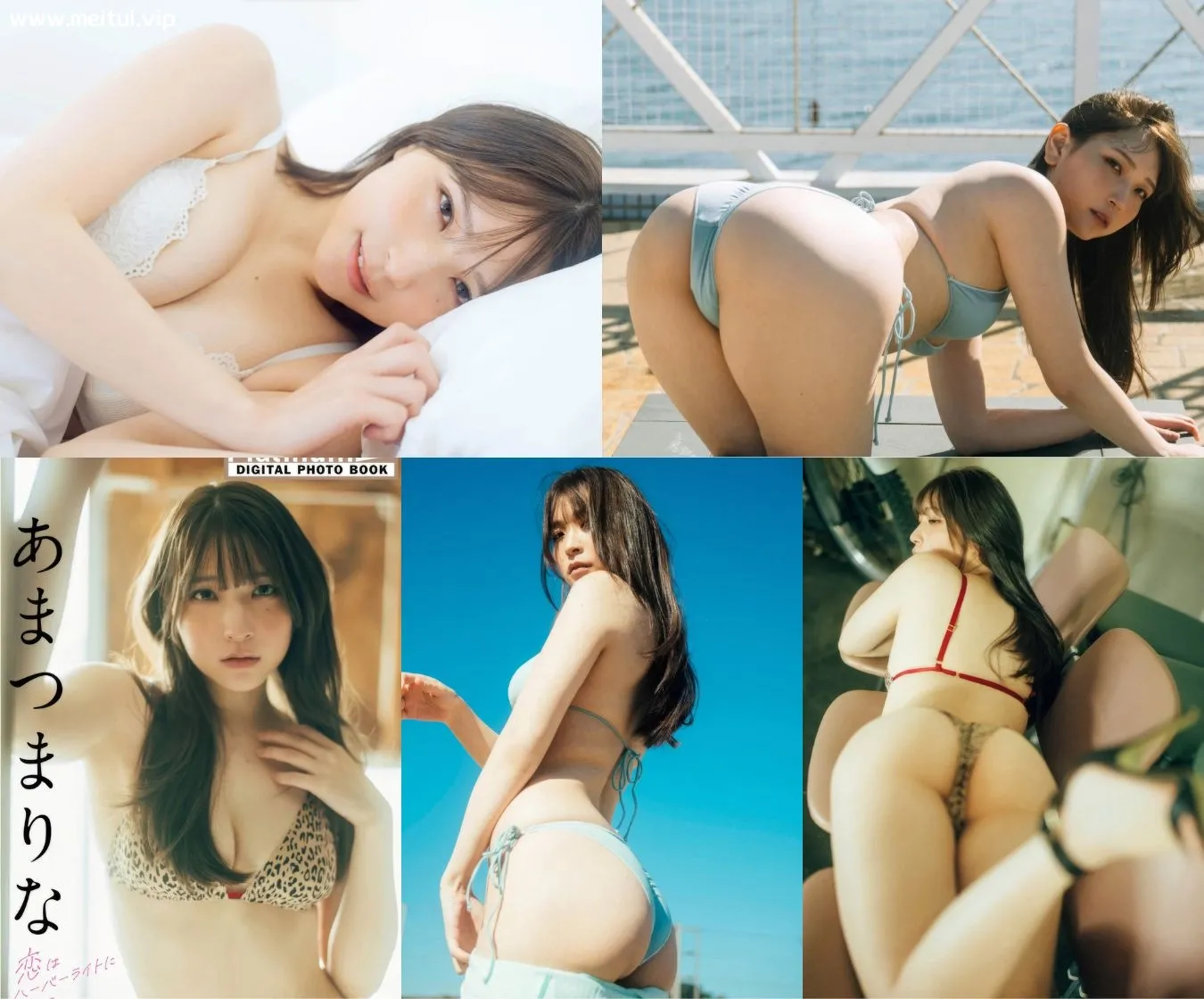 あまつまりな写真集「恋はハーバーライトに揺れて」63P-美腿之家