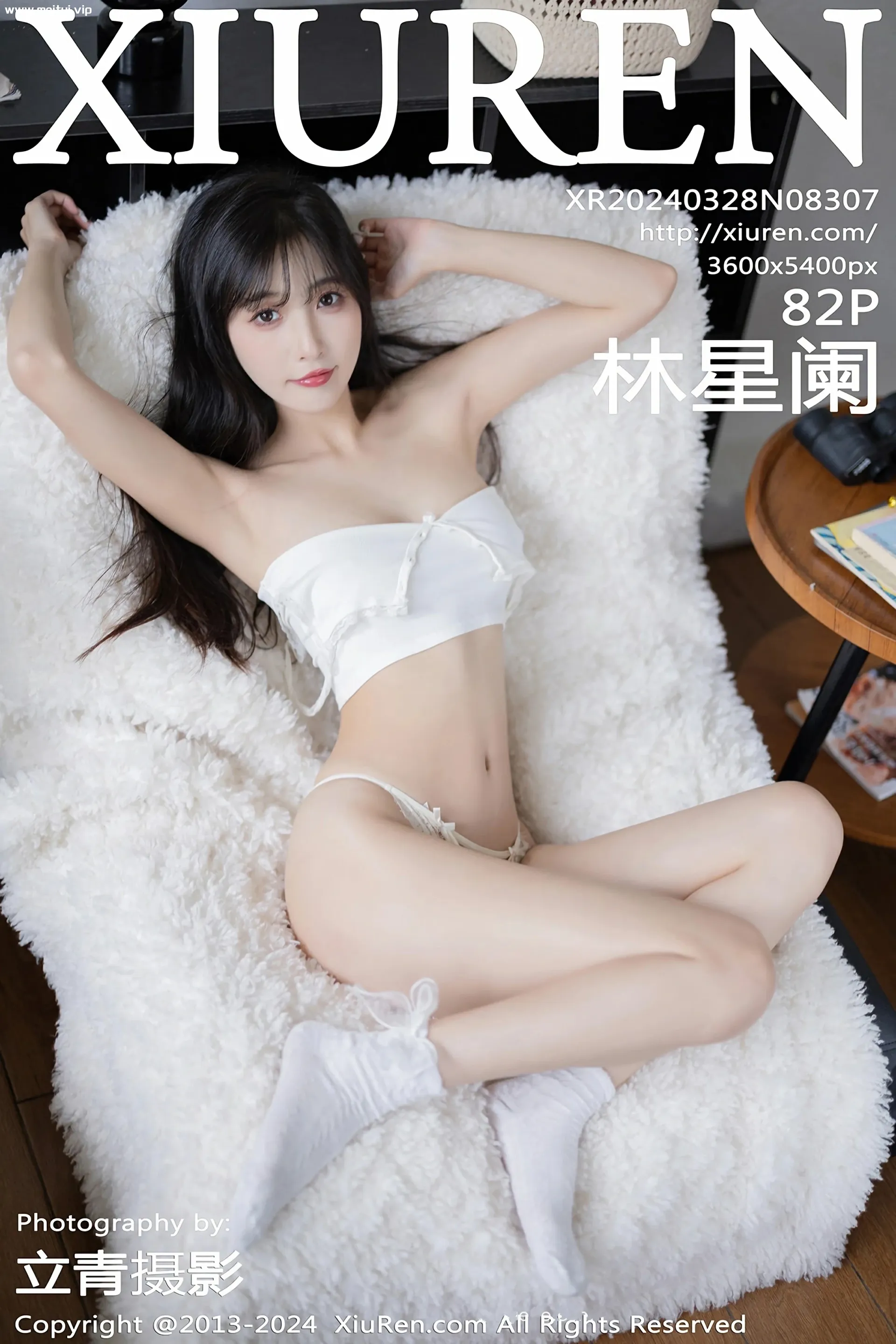 [XiuRen秀人网] 2024.03.28 No.8307 林星阑 性感白色连衣长裙 哈尔滨旅拍写真 [82+1P]-美腿之家