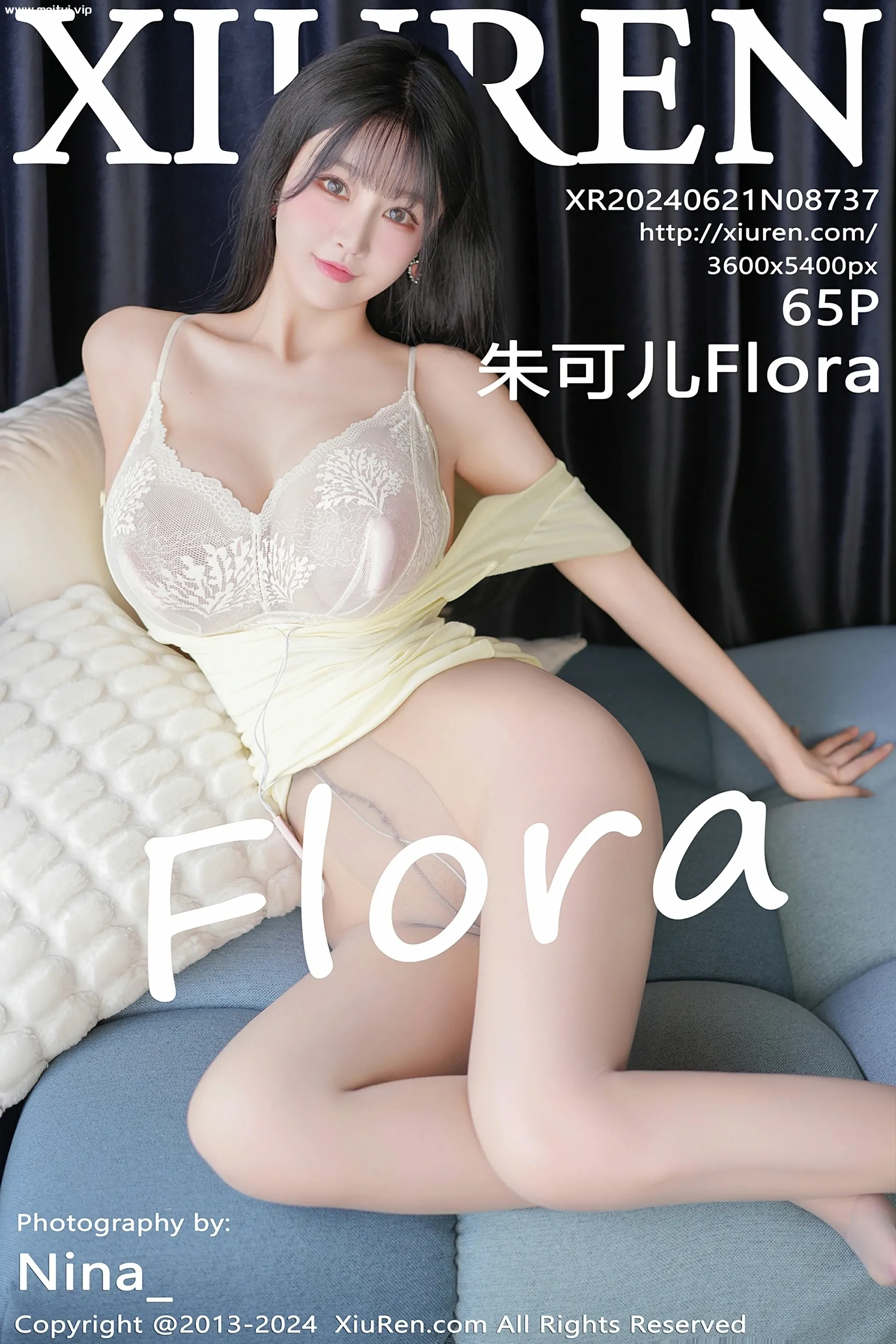 [XiuRen秀人网] 2024.06.21 No.8737 朱可儿Flora 性感淡黄色短裙 大理旅拍写真 [65+1P]-美腿之家
