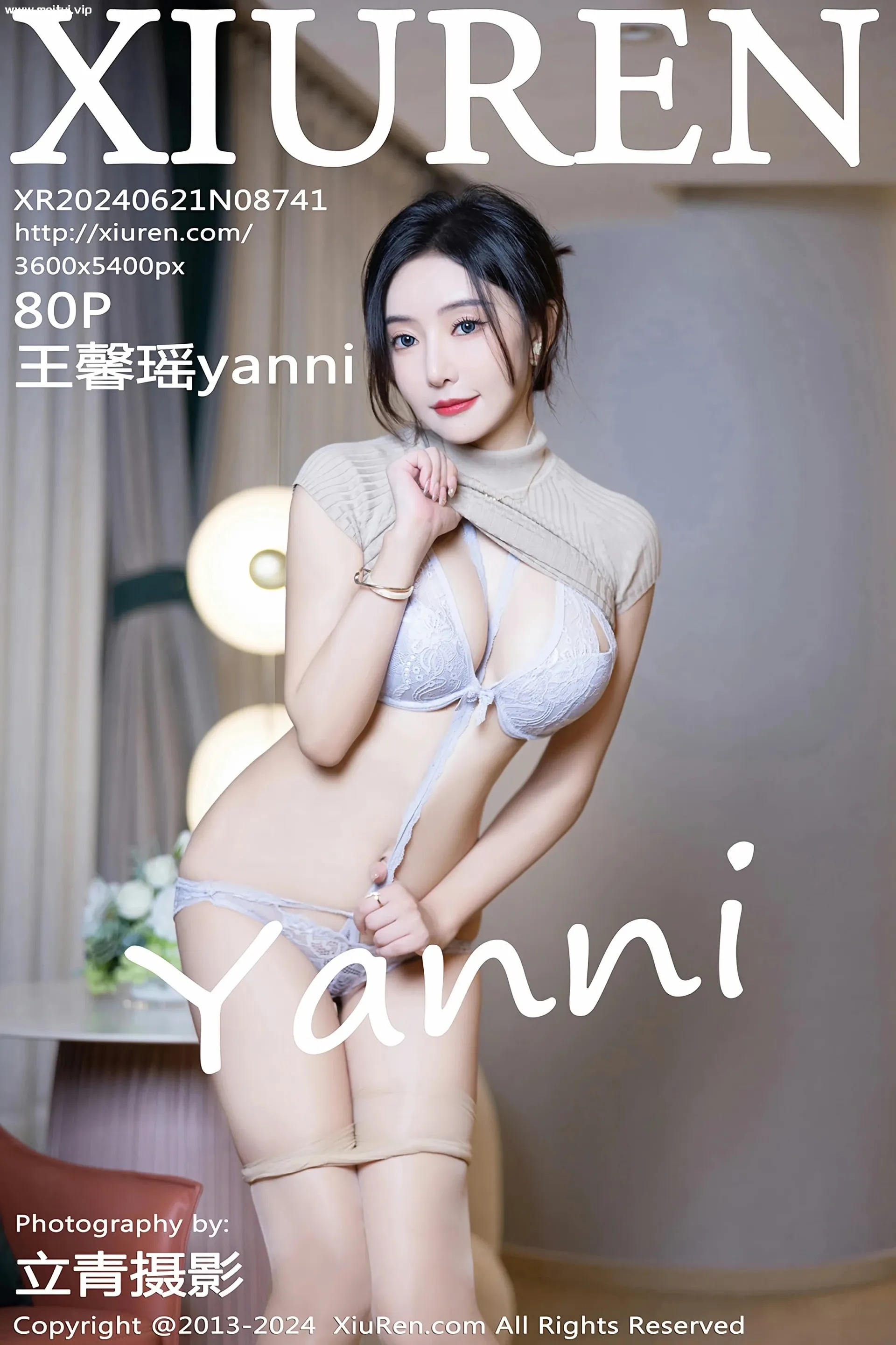 [XiuRen秀人网] 2024.06.21 No.8741 王馨瑶yanni 魅惑肉丝 性感写真 [80+1P]-美腿之家