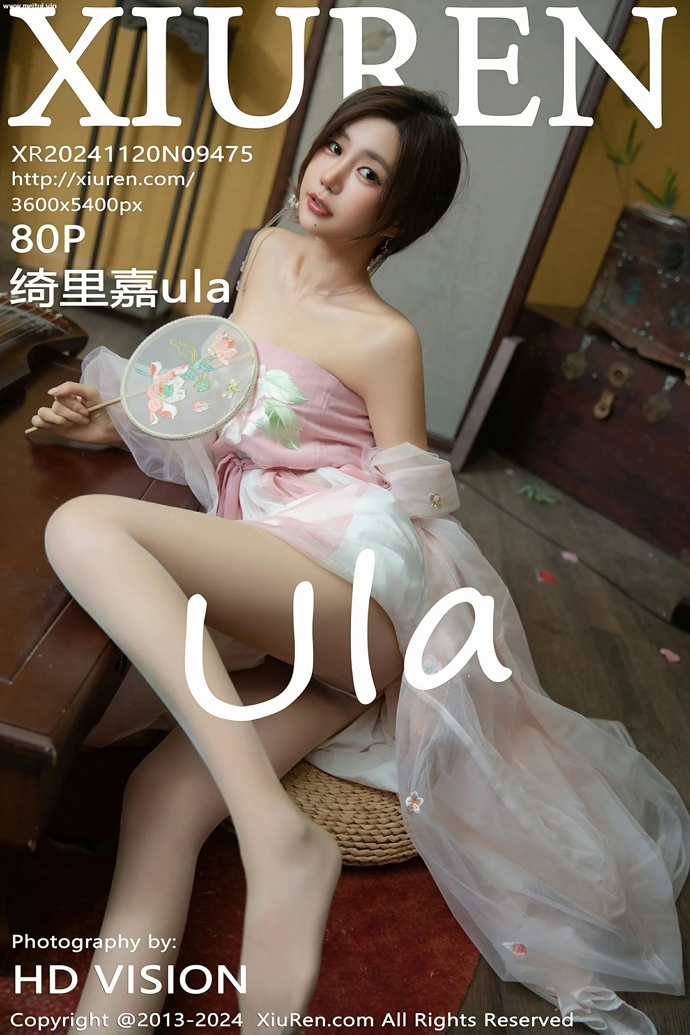 [XiuRen秀人网] 2024.11.20 No.9475 绮里嘉ula 轻透古风服饰 性感写真 [80+1P]-美腿之家