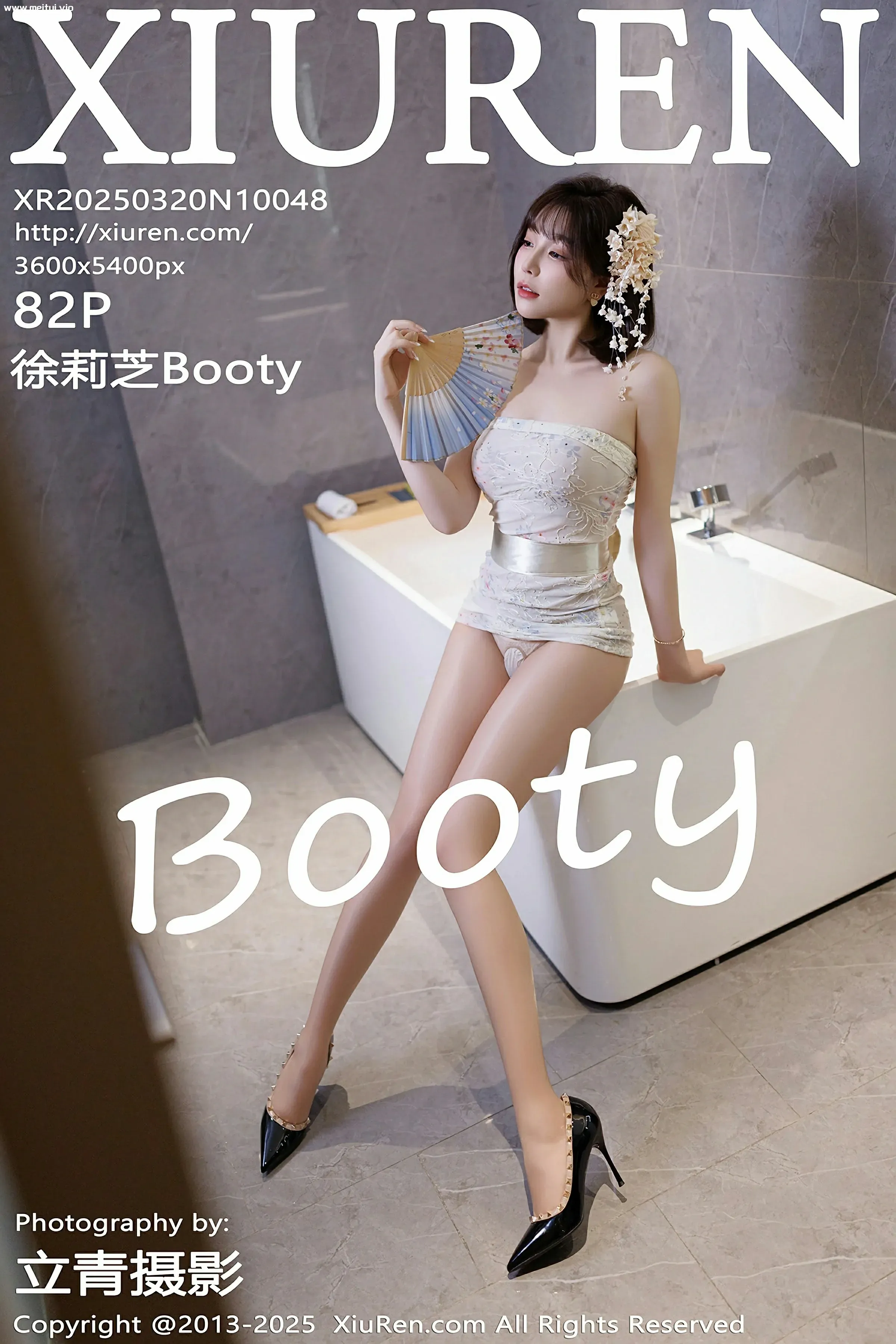 [XiuRen秀人网] 2025.03.20 No.10048 徐莉芝Booty 白色上衣 黑色短裙 性感写真 [82+1P]-美腿之家