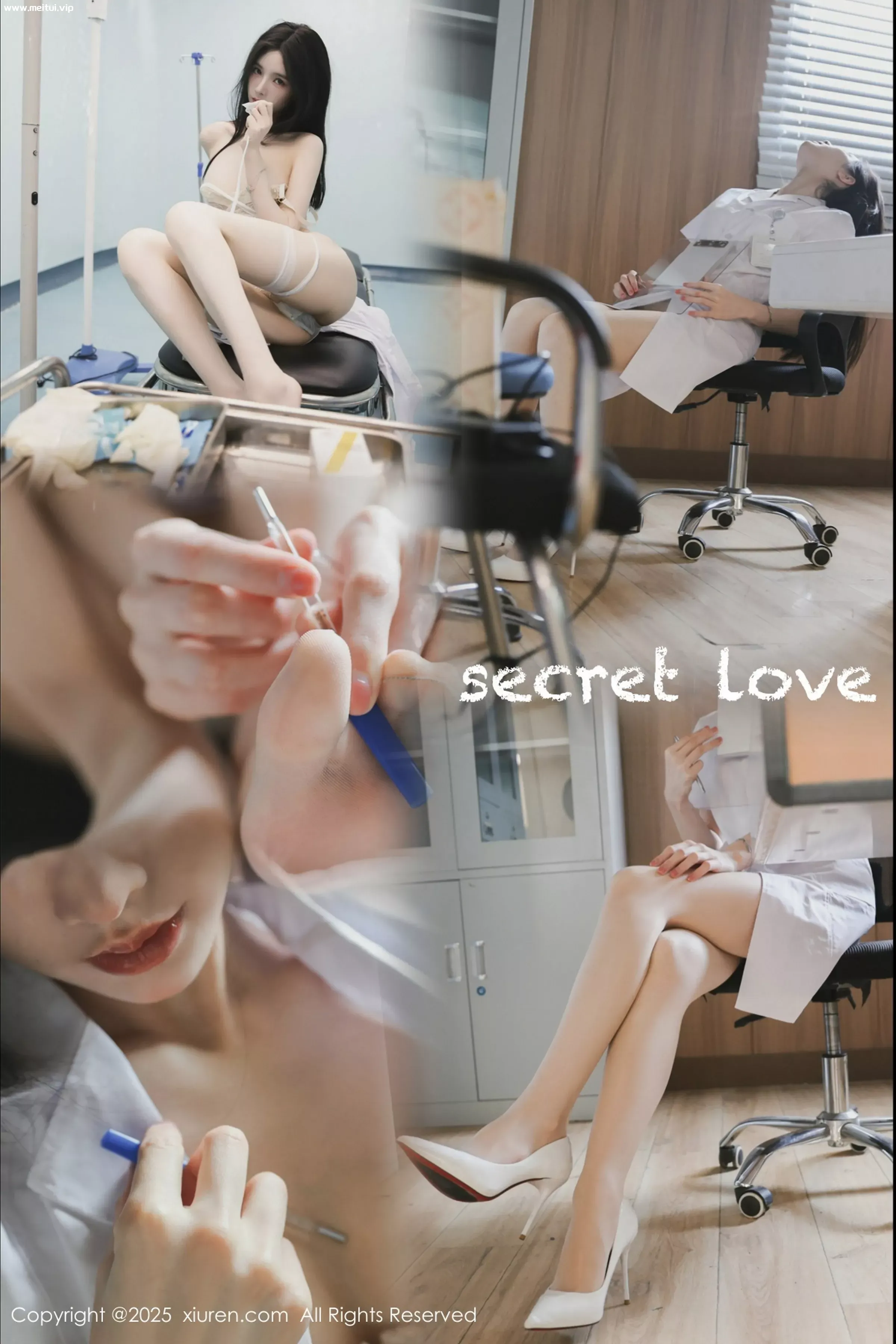 [XiuRen秀人网] 2025.04.24 No.10190 布丁wow 首套写真 性感白色护士制服 [80+1P]-美腿之家