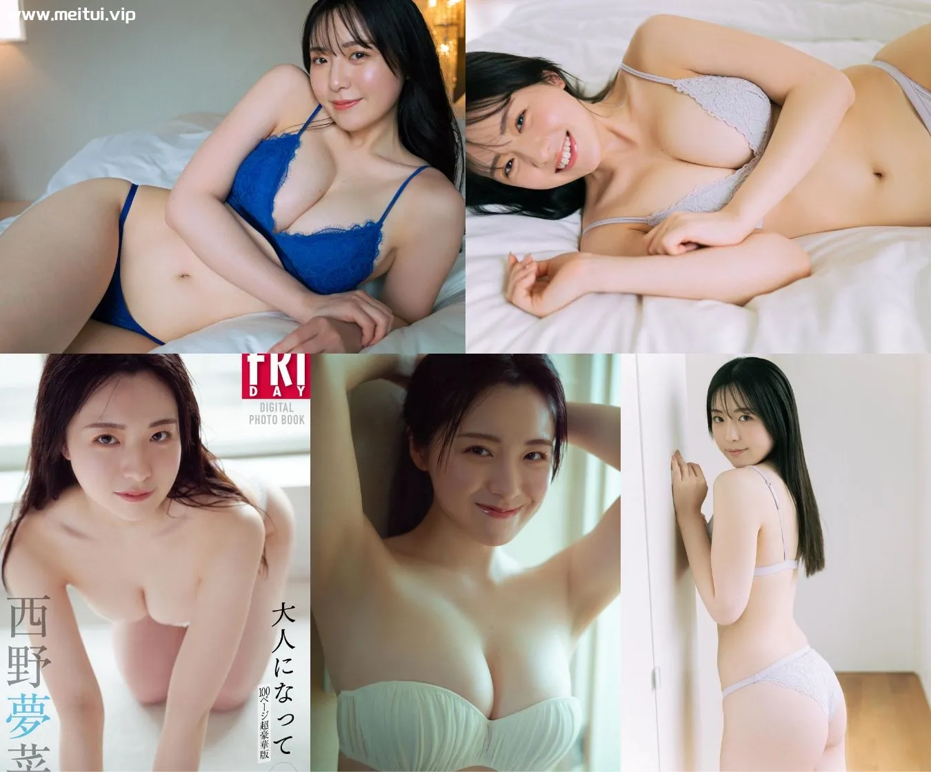 西野梦菜写真集「大人になって vol.2」100ページ超豪華版 西野夢菜 141P-美腿之家