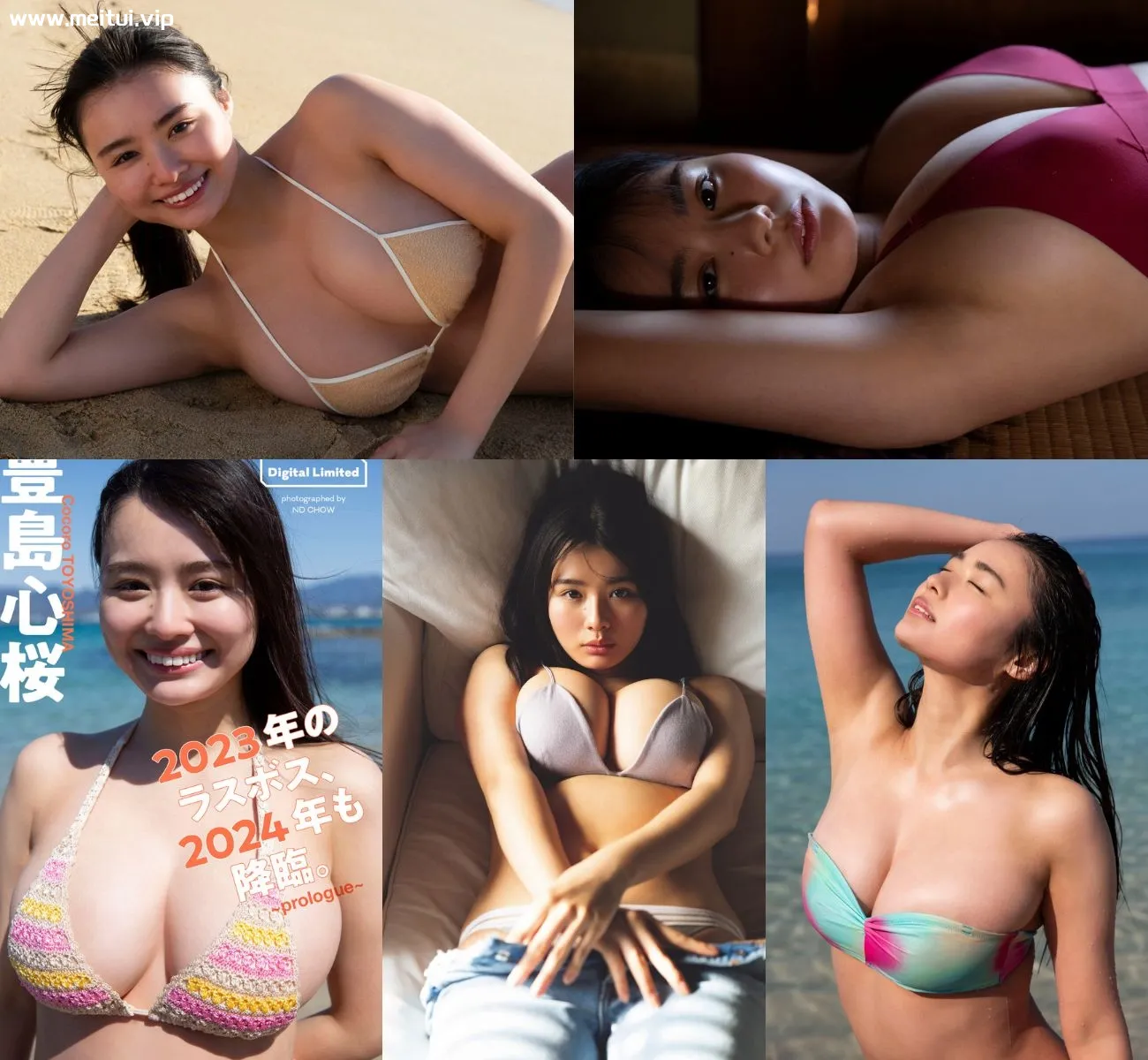 丰岛心樱写真集「2023年のラスボス、2024年も降臨。～prologue～」豊島心桜 57p-美腿之家