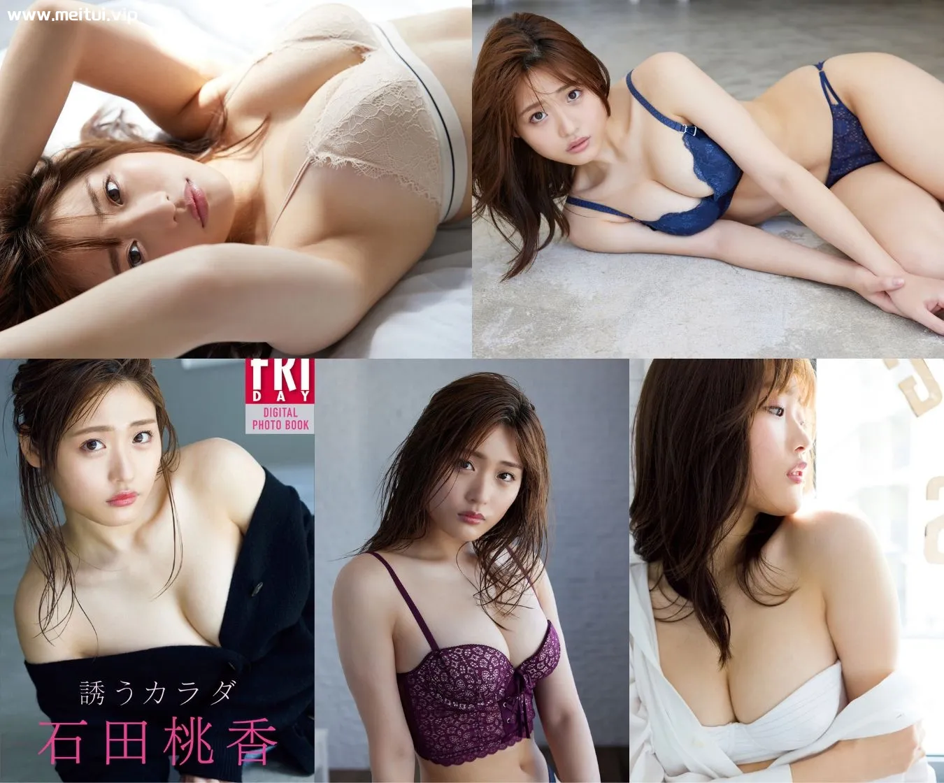 石田桃香写真集「誘うカラダ」176P-美腿之家