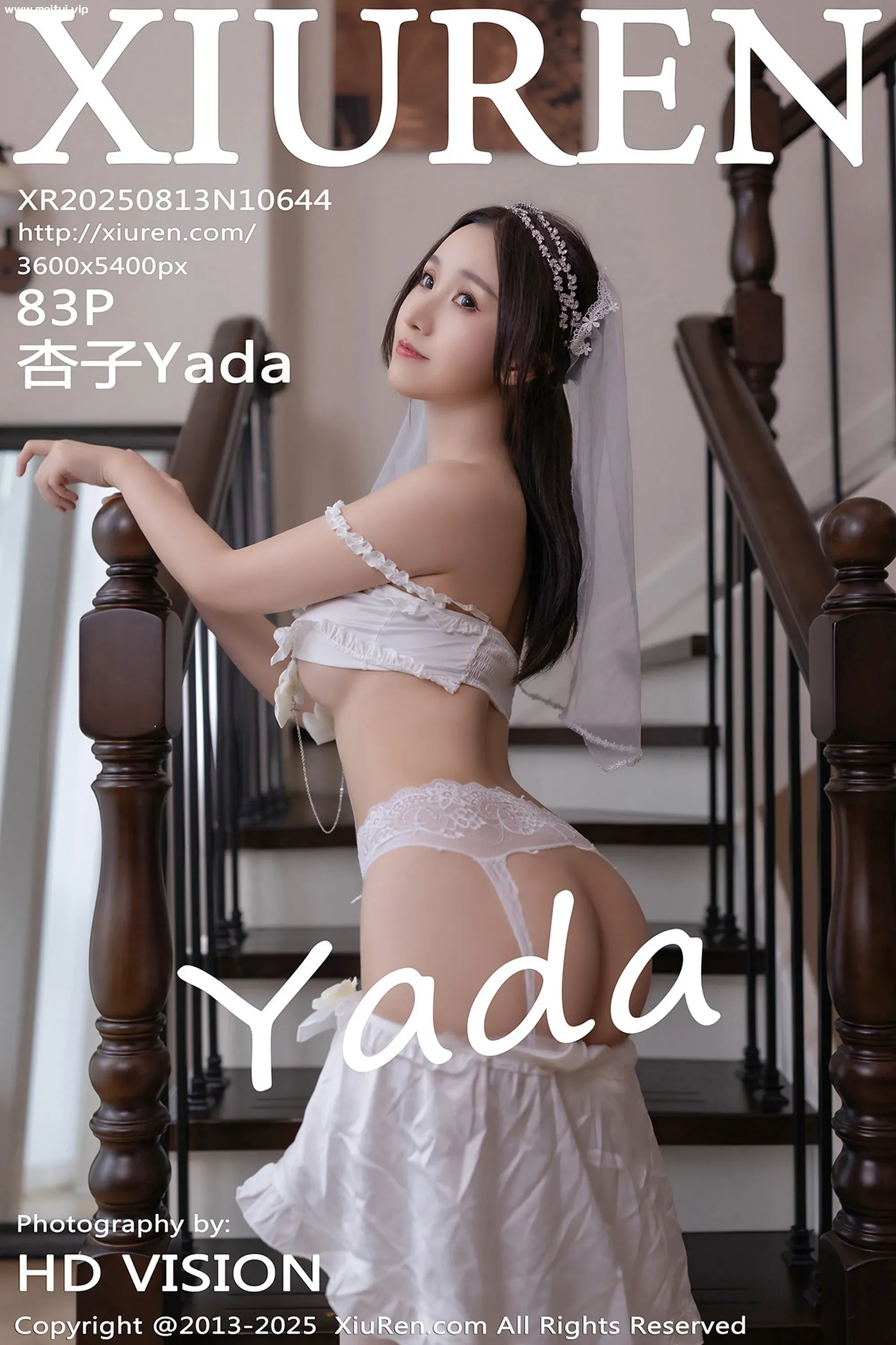 [XiuRen秀人网] 2025.08.13 No.10644 杏子Yada 白色情趣内衣 性感写真 [83+1P]-美腿之家