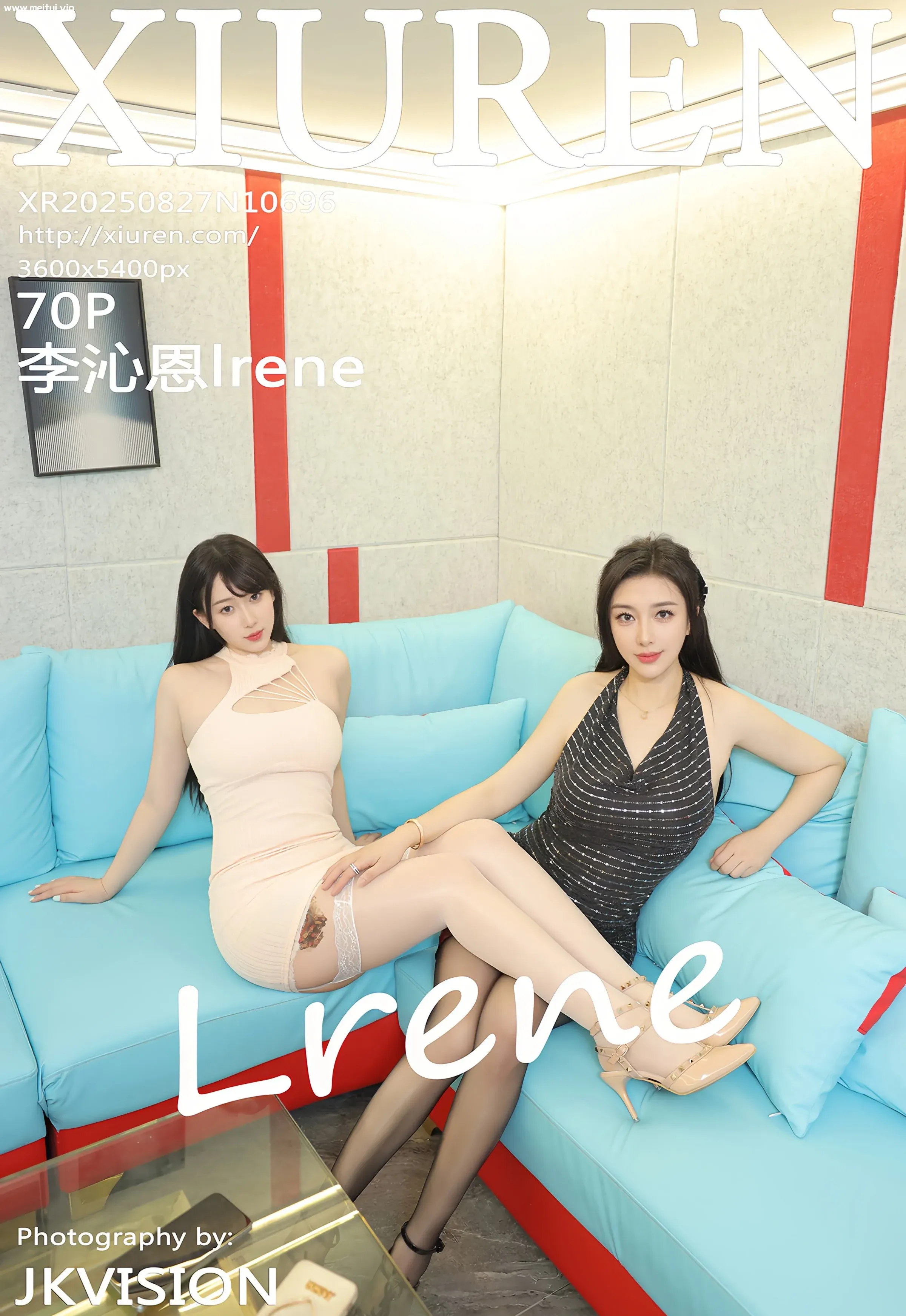[XiuRen秀人网] 2025.08.27 No.10696 李沁恩lrene 浅色连衣短裙 性感写真 [70+1P]-美腿之家