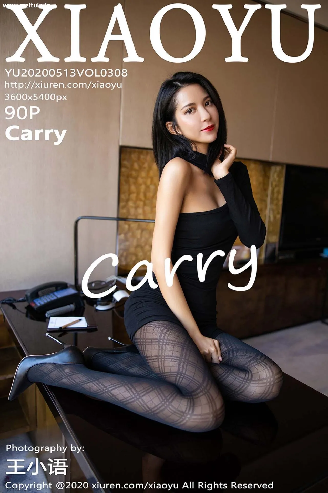 [XIAOYU语画界] 2020.05.13 VOL.308 Carry 丝袜美腿写真 [90+1P]-美腿之家