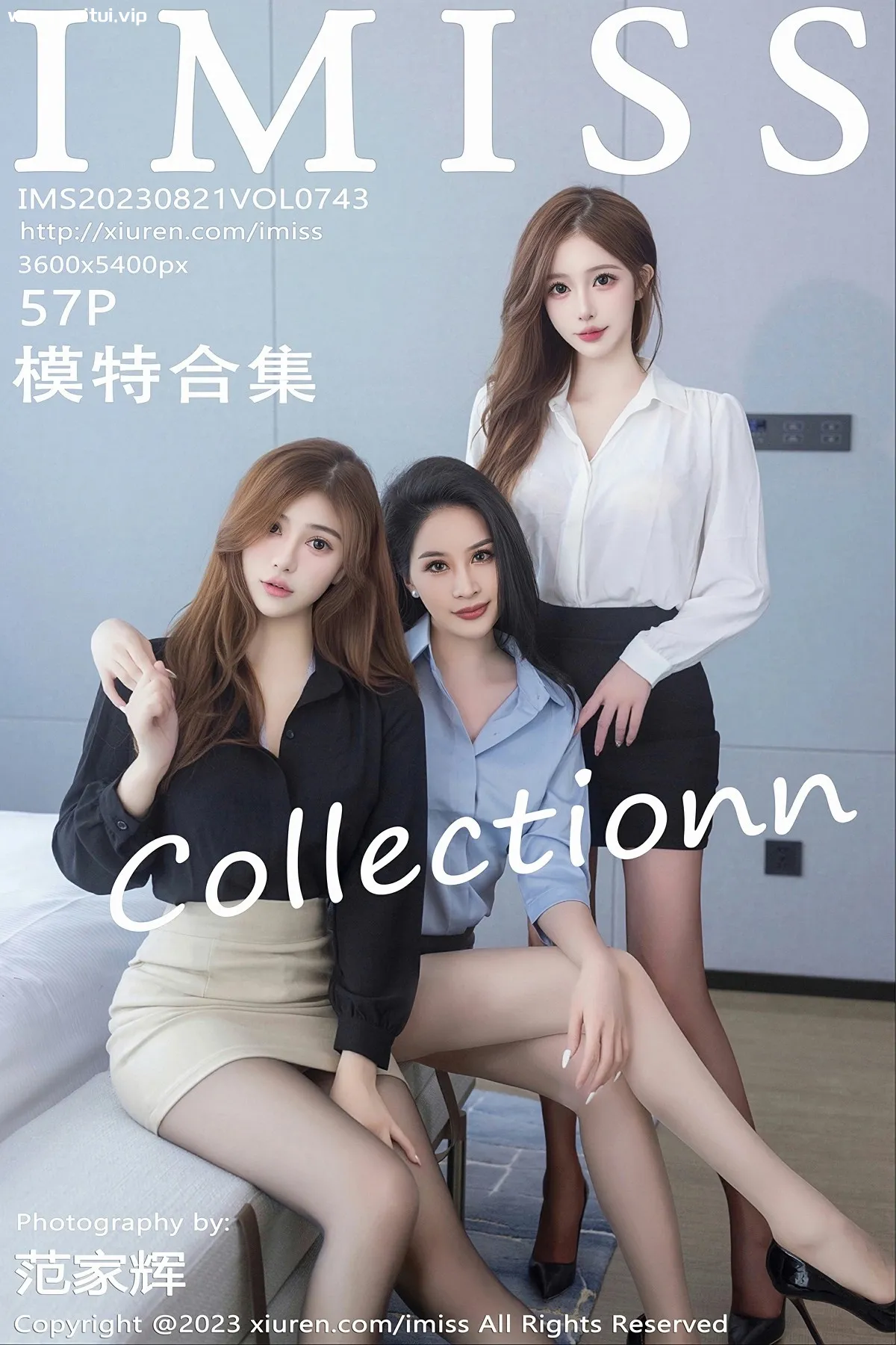 [IMISS爱蜜社] 2023.08.21 VOL.743 Lavinia肉肉 Jermy Lindalinda最新模特合集 [57+1P]-美腿之家