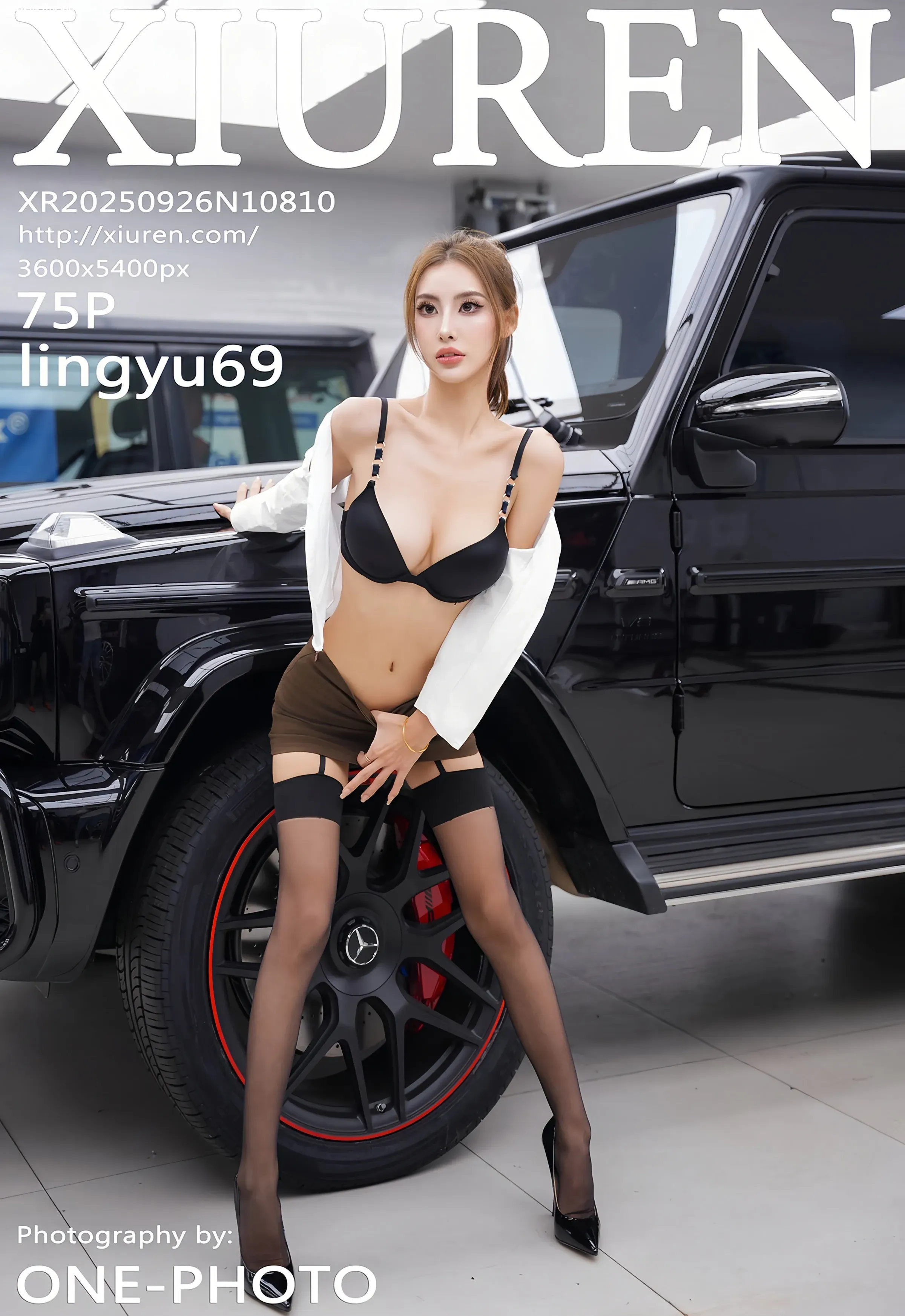 [XiuRen秀人网] 2025.09.26 No.10810 lingyu69 黑色情趣内衣 性感写真 [75+1P]-美腿之家