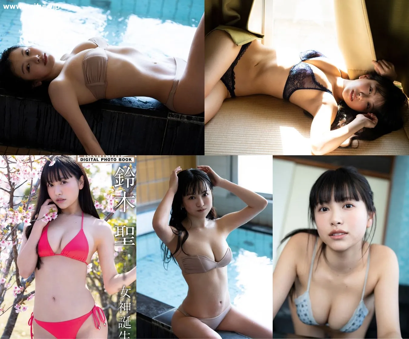 铃木圣写真集「女神誕生」鈴木聖99P-美腿之家