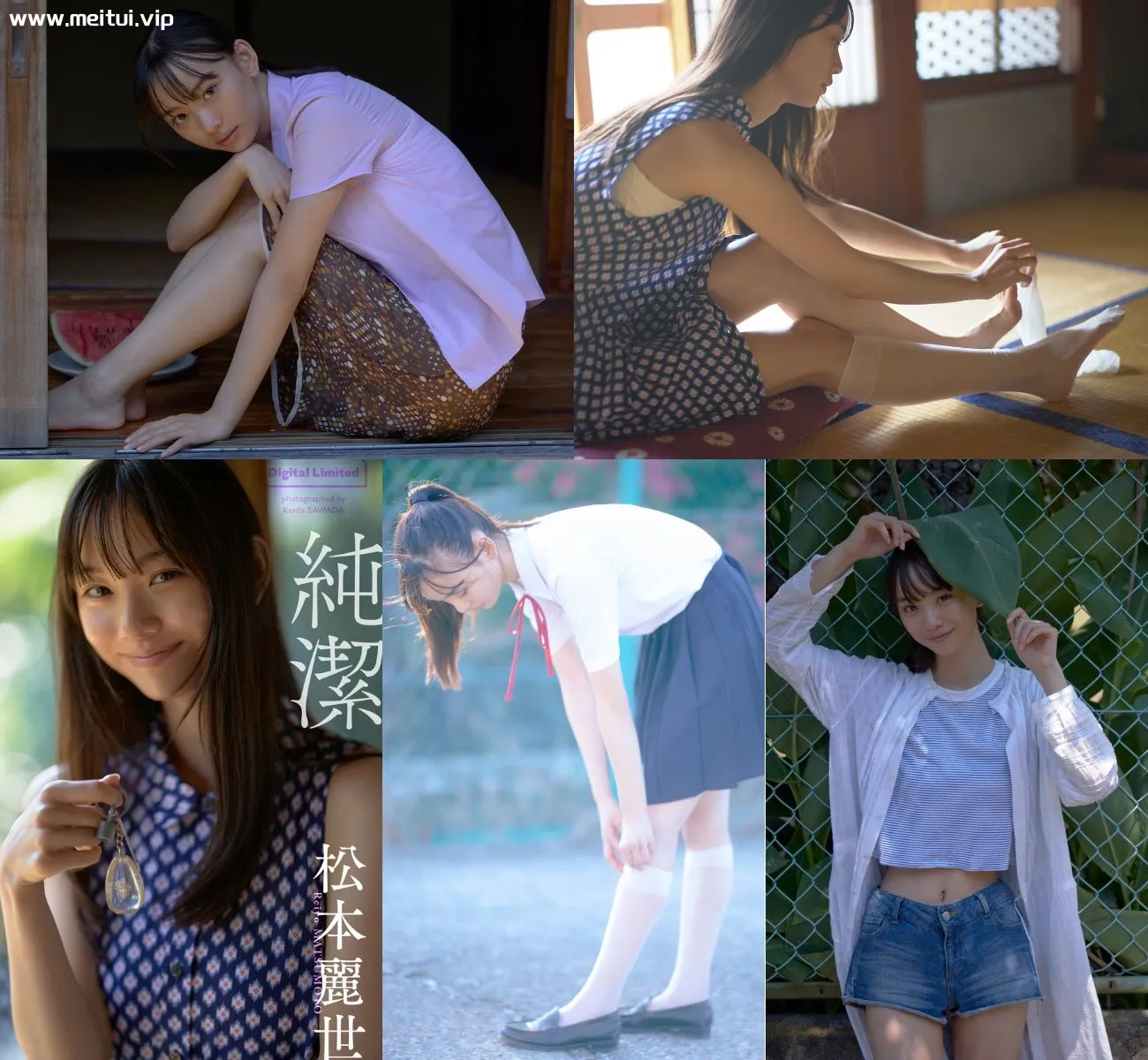 松本丽世写真集「純潔」松本麗世 64P-美腿之家