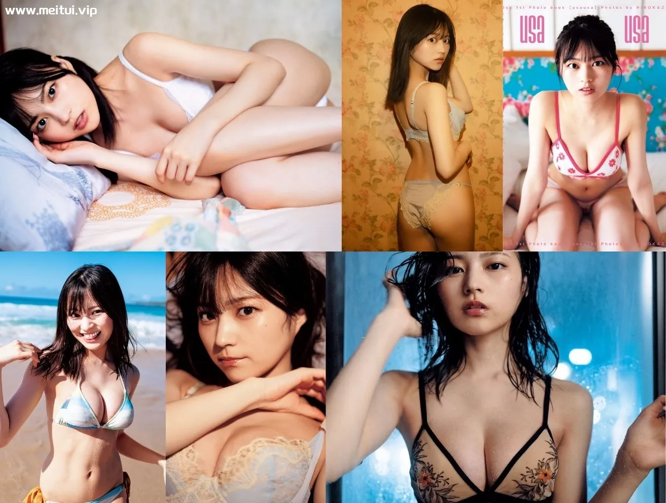 宇咲 (#ババババンビ) 1st写真集「usa usa」120P-美腿之家