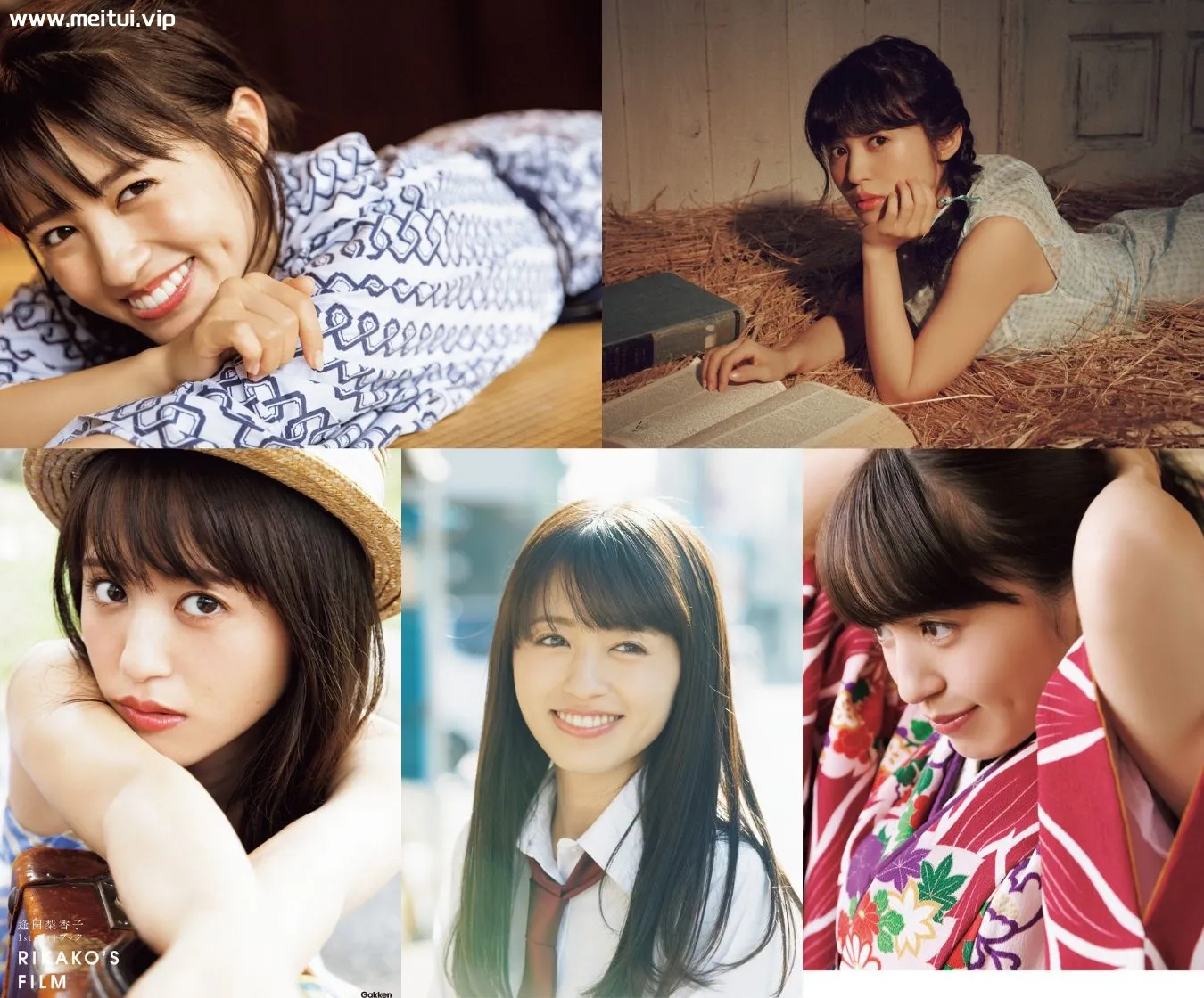 逢田梨香子1st写真集「RIKAKO’S FILM」162P-美腿之家