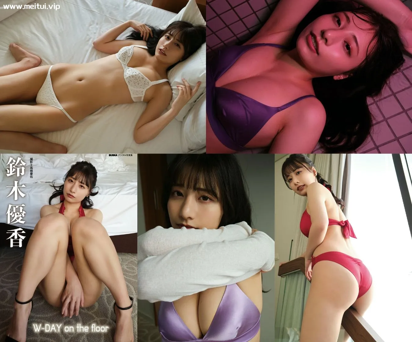 铃木优香写真集「W-DAY on the floor」鈴木優香 92P-美腿之家