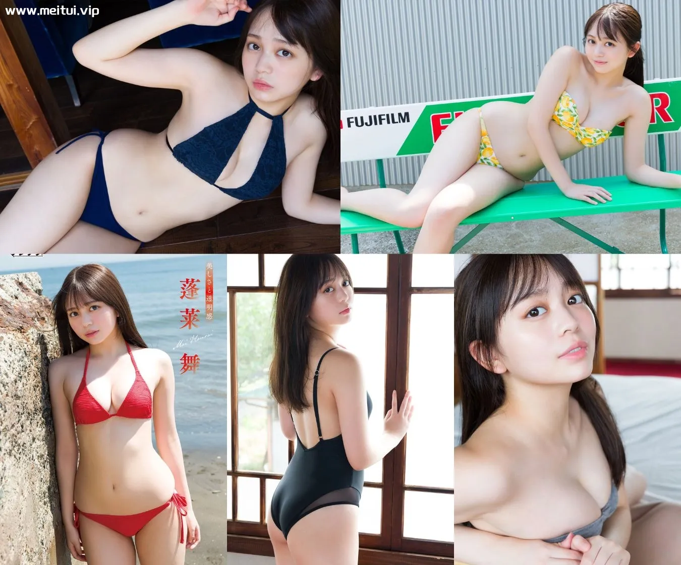 蓬莱舞写真集「美しさと透明感」78P-美腿之家