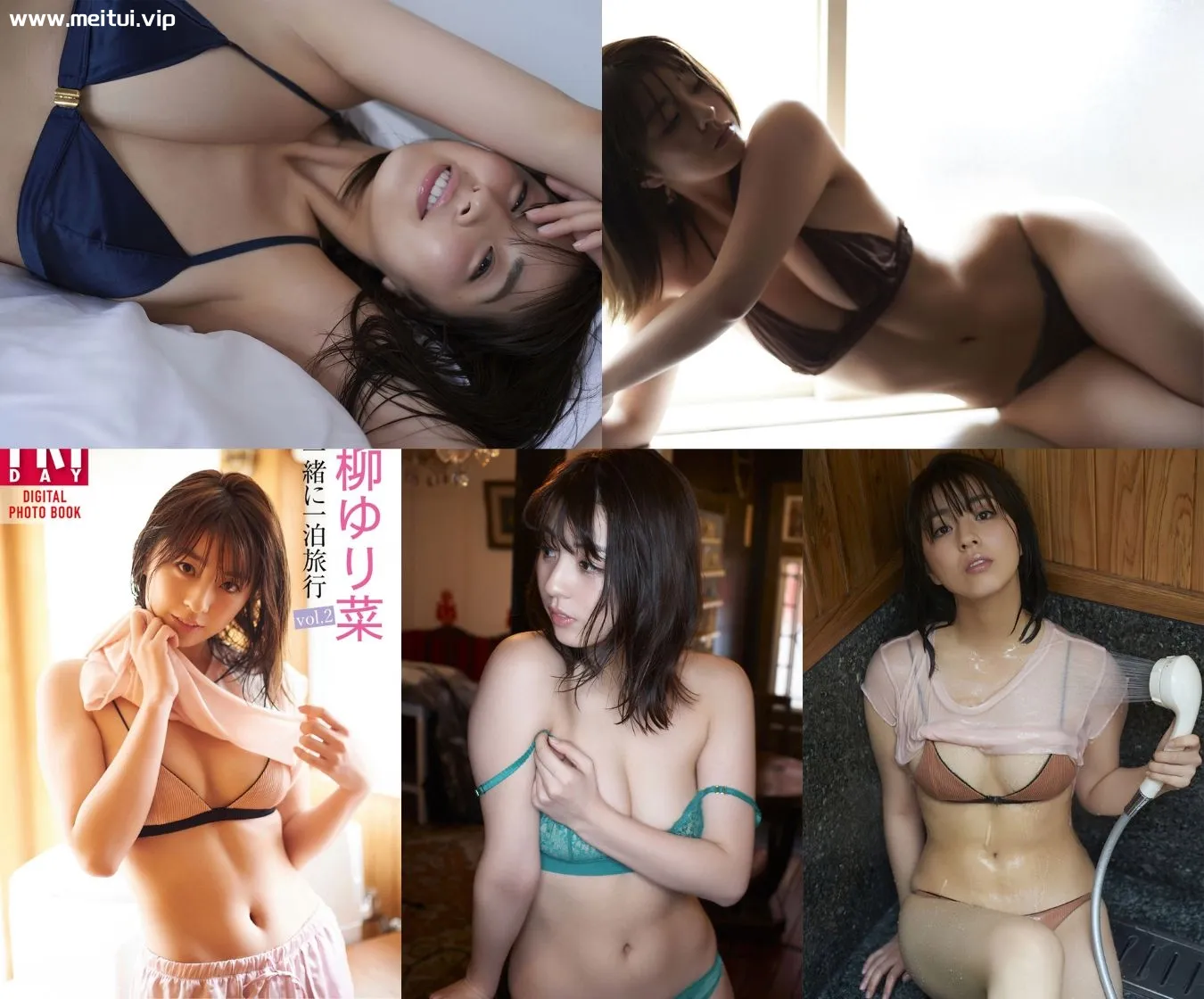 柳百合菜写真集​「一緒に一泊旅行 vol.2」柳ゆり菜 88P-美腿之家