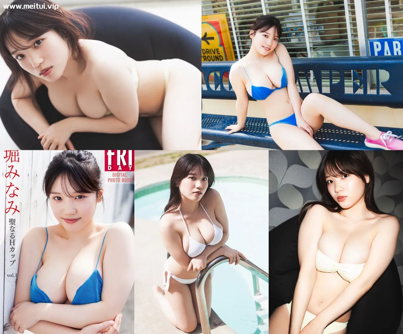 堀みなみ写真集「聖なるHカップ」vol.1 61P-美腿之家