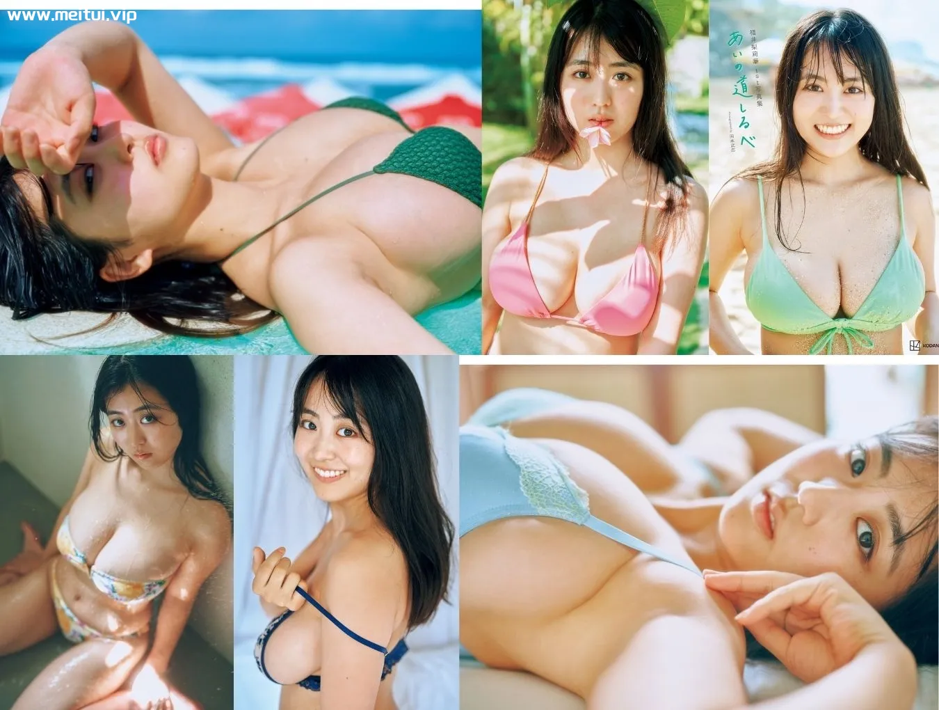 福井梨莉华1st写真集「あいの道しるべ」福井梨莉華 173P-美腿之家